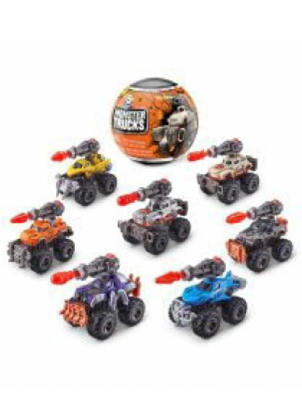 6 Zuru 5 Surprise Mystery Ball Monster Truck Assorted